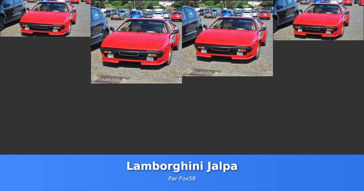 Lamborghini Jalpa - Galerie de Fox58